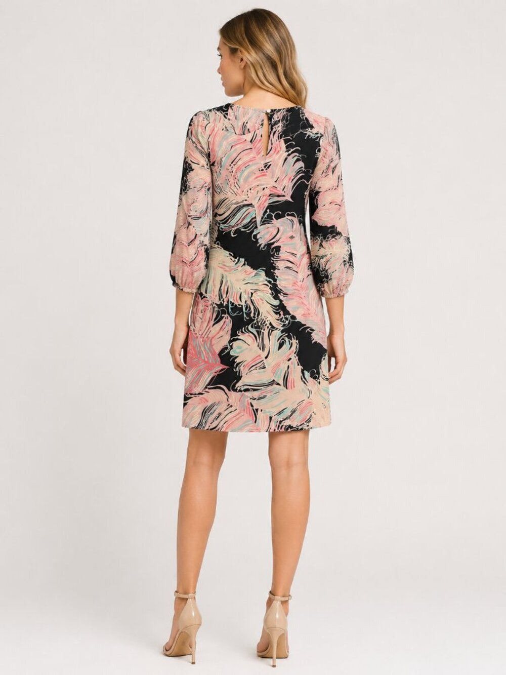 Kate Spade New York Printed Long-Sleeve Dress - Picture 2 of 5